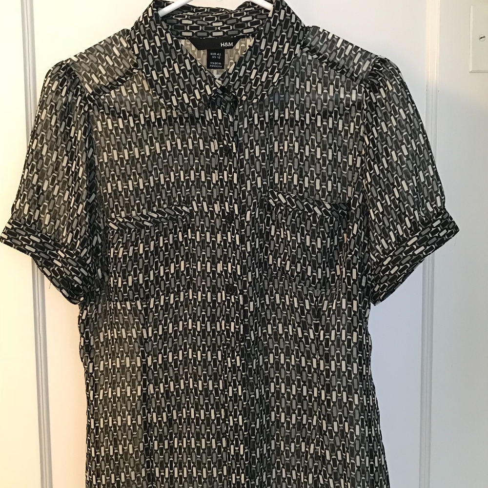 H & M Career Women's Shirt  NWT